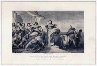 Re Alfredo incita gli anglosassoni a respingere l