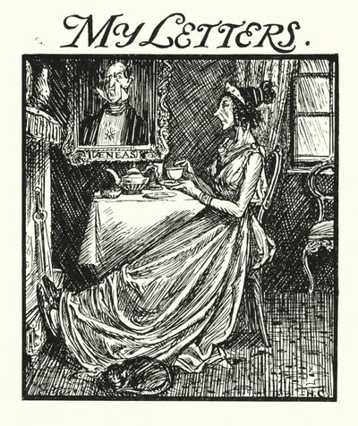 Leggende Ingoldsby: Le mie lettere (litografia) da Herbert Cole