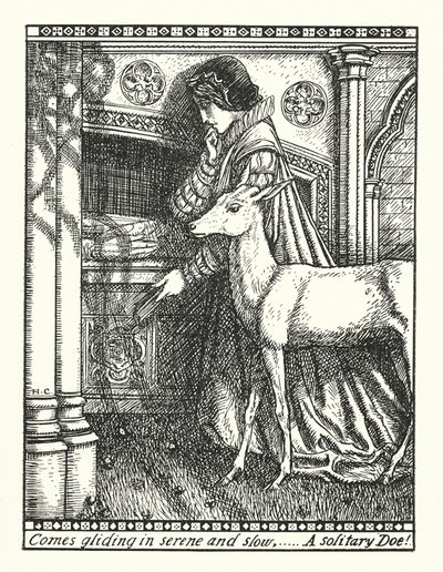 La cerva bianca di Rylston da Herbert Cole
