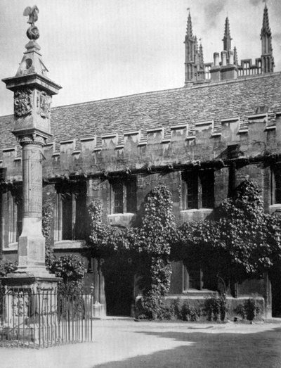 Meridiana, Corpus Christi College, Oxford, Oxfordshire, 1924-1926 da Herbert Felton