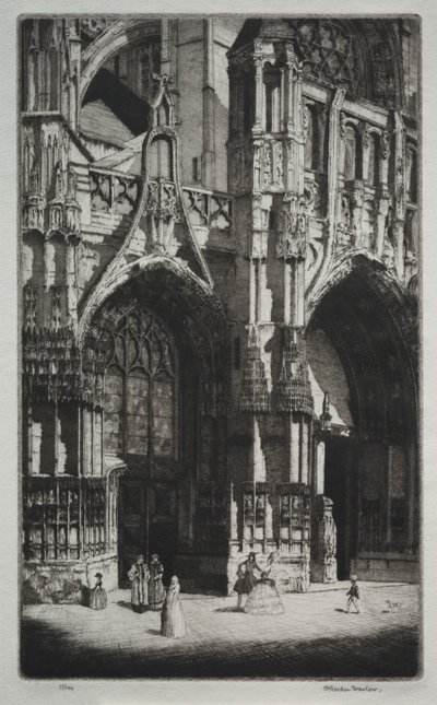 Nôtre Dame de Caudebec, Francia da Herbert Gordon Warlow