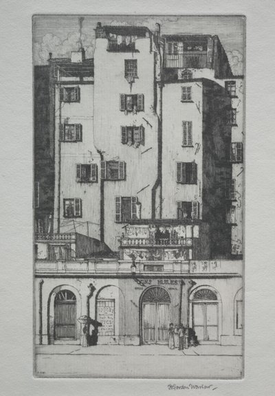 Case Alte, Mentone da Herbert Gordon Warlow
