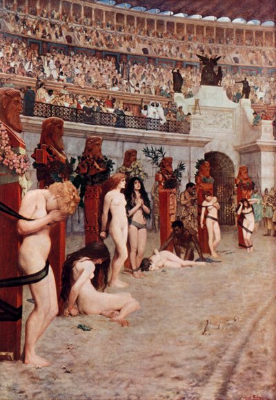 Christianae Ad Leones da Herbert Gustave Schmalz