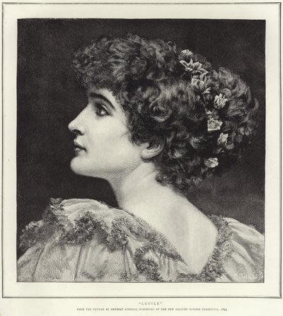 Lucille, di Herbert Schmalz da Herbert Gustave Schmalz