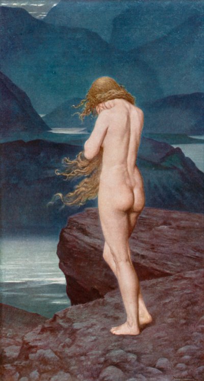 Eva in esilio da Herbert Gustave after Schmalz