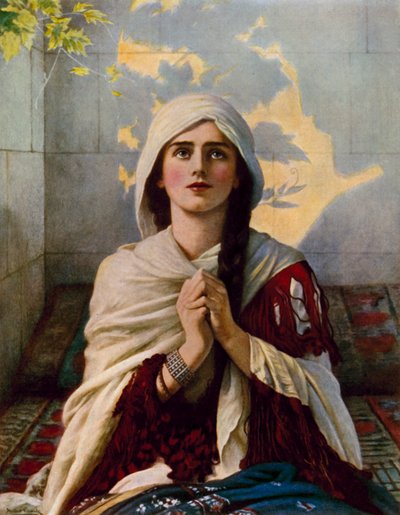 La figlia di Giairo da Herbert Gustave after Schmalz