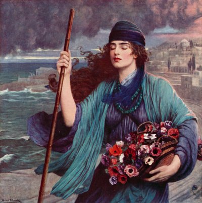 Nydia, la ragazza cieca di Pompei da Herbert Gustave after Schmalz