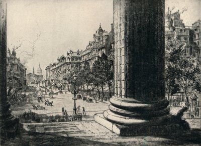 Veduta dalla Madeleine, 1915 da Herbert Hillier