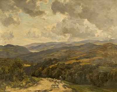 Colline gallesi vicino a Barmouth da Herbert Hughes Stanton