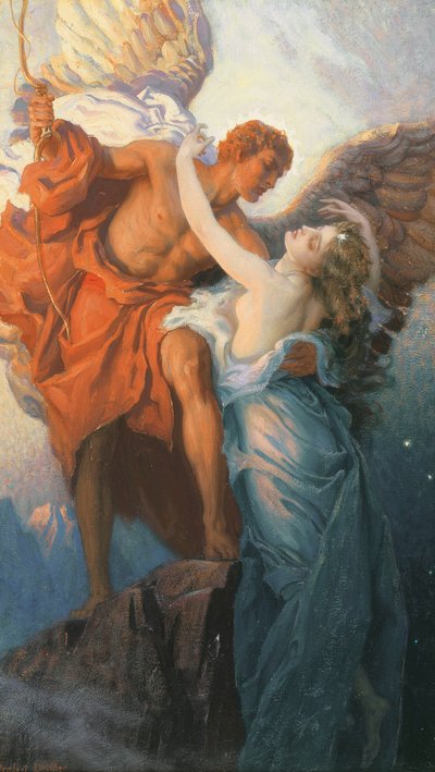 Il giorno e la stella del mattino da Herbert James Draper