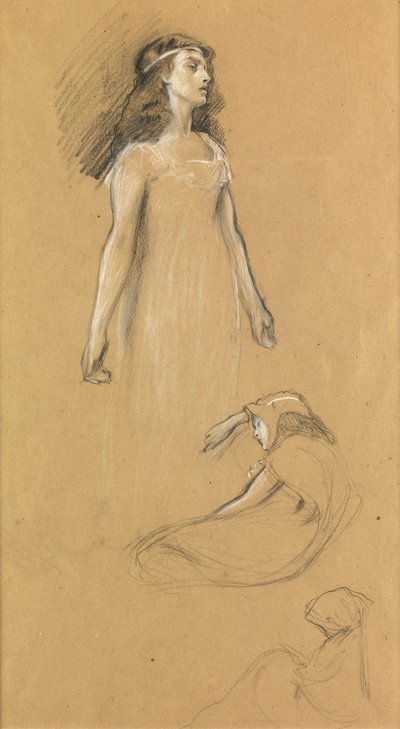 Studio per "Tristano e Isotta" da Herbert James Draper