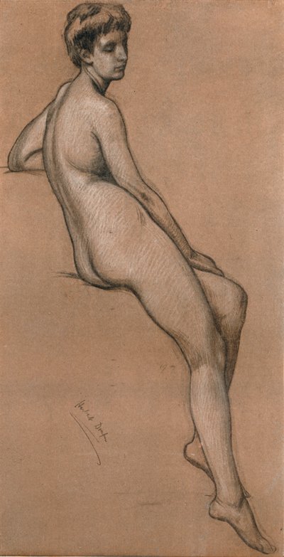 Studio di Linea di Herbert Draper, c1903 da Herbert James Draper
