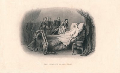 Ultimi momenti dello Zar, c1857 da Herbert Bourne