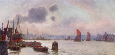 Lavender Wharf da Herbert Menzies (after) Marshall