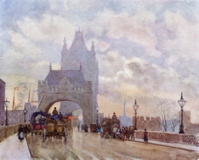 Su Tower Bridge da Herbert Menzies (after) Marshall