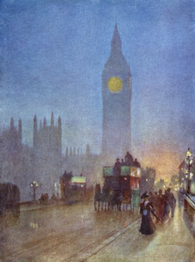 Sul Ponte di Westminster da Herbert Menzies (after) Marshall