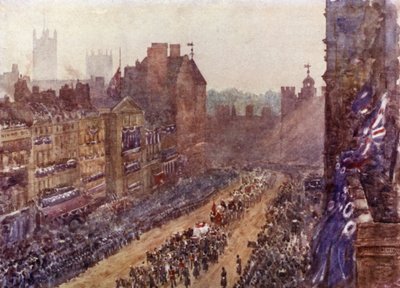 Funerale della Regina Vittoria, 2 febbraio 1901 da Herbert Menzies (after) Marshall