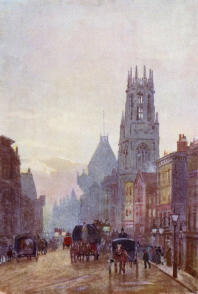 San Dunstan, Fleet Street da Herbert Menzies (after) Marshall
