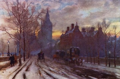 Il lungofiume di Westminster da Herbert Menzies (after) Marshall