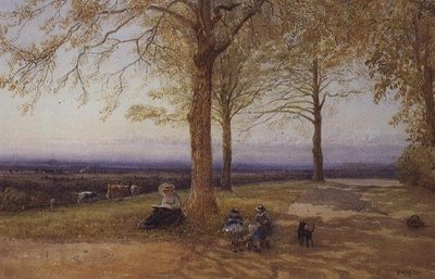 Madre e Bambino nel Paesaggio da Herbert Menzies Marshall