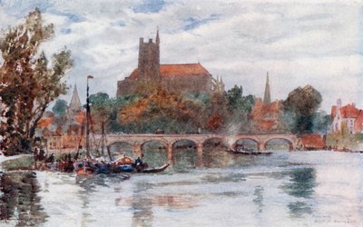 Il ponte e la cattedrale, Auxerre da Herbert Menzies Marshall