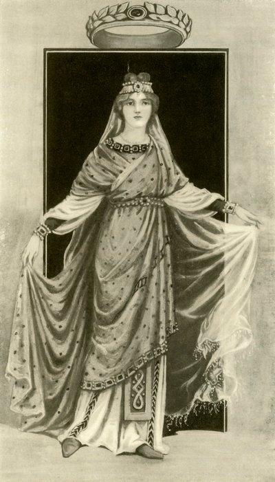 Una nobile signora del VI secolo d.C. da Herbert Norris
