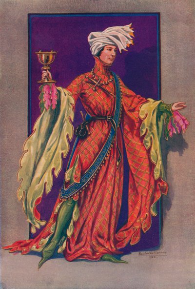 Un nobile. Fine del XIV secolo, 1926 da Herbert Norris