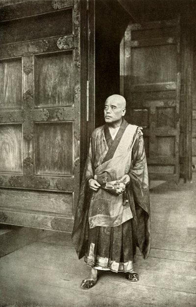 Un Sacerdote di Buddha, 1910 da Herbert Ponting