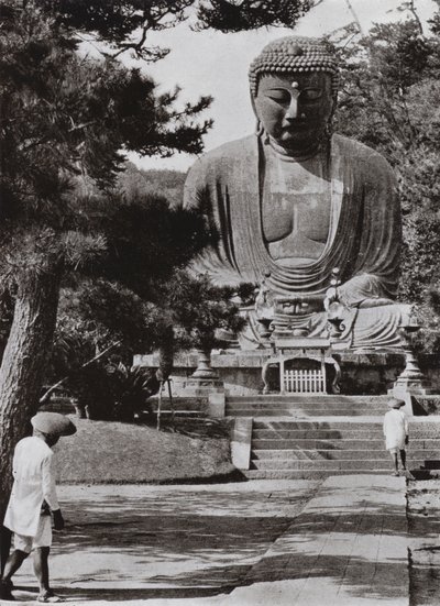 Amida, il Buddha (foto in b/n) da Herbert Ponting