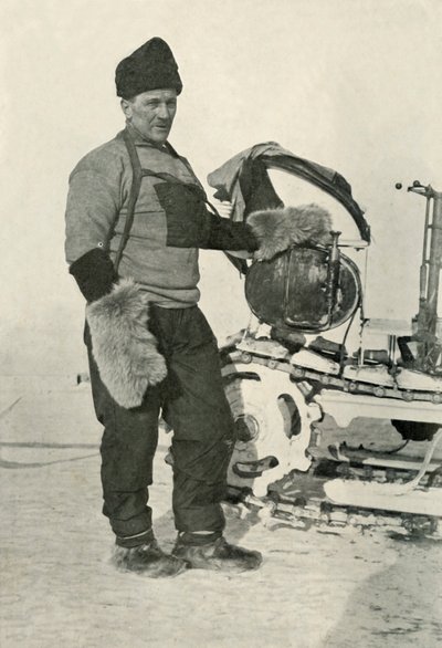 Capo Macchinista Lashly Che ha ricevuto la Medaglia Albert, 1911, 1913 da Herbert Ponting