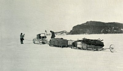 Days Motor in movimento, novembre 1911, 1913 da Herbert Ponting