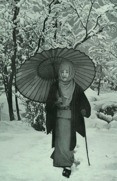 Dicembre in Giappone, 1910 da Herbert Ponting
