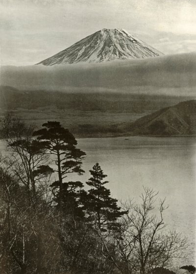 Fuji da Nakano-Kura-Toge, 1910 da Herbert Ponting