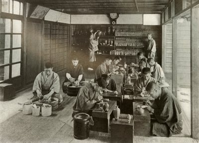 Laboratorio di Namikawa, 1910 da Herbert Ponting