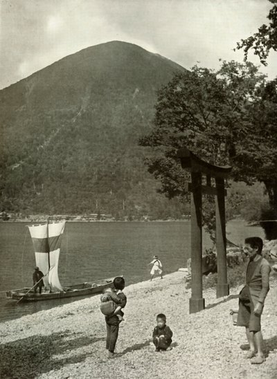 Nantai-Zan e Lago Chuzenji, 1910 da Herbert Ponting