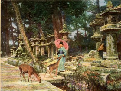 Nara, il cuore del vecchio Giappone, 1910 da Herbert Ponting
