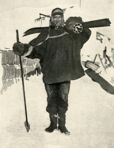 Sottufficiale Crean che ha ricevuto la Medaglia Albert, 1911, 1913 da Herbert Ponting
