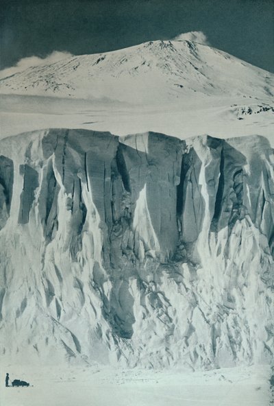 Le Mura del Monte Erebus, c. 1911 da Herbert Ponting