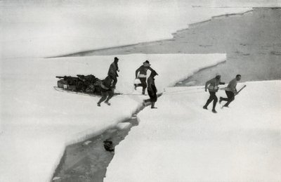 Il soccorso del gruppo occidentale da parte della Terra Nova, 18 febbraio 2012, 1913 da Herbert Ponting