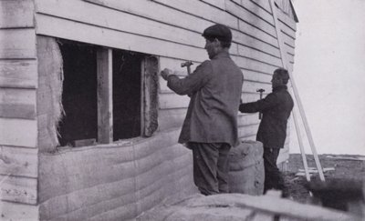La capanna è stata eretta da Herbert Ponting