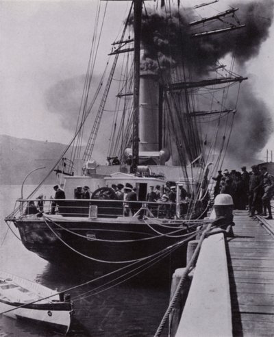 "La piccola nave lasciò Port Chalmers nell