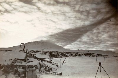Il cielo in Antartide da Herbert Ponting
