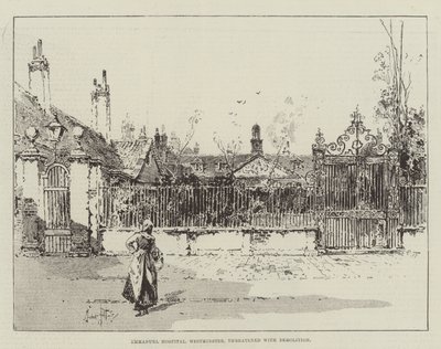 Ospedale Emmanuel, Westminster, minacciato di demolizione da Herbert Railton