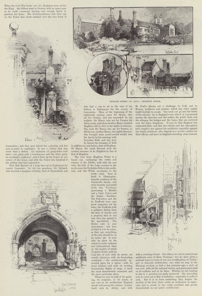 Torre di Hoghton da Herbert Railton