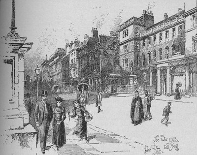 Ministero della Guerra, Pall Mall, c1890 da Herbert Railton