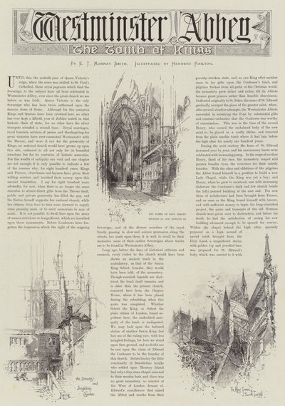 Abbazia di Westminster da Herbert Railton
