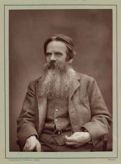 Ritratto del pittore William Holman Hunt da Herbert Rose Barraud