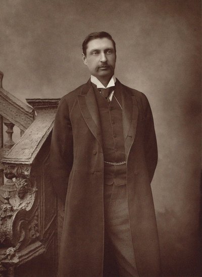 Ritratto dello scrittore Sir Henry Rider Haggard da Herbert Rose Barraud