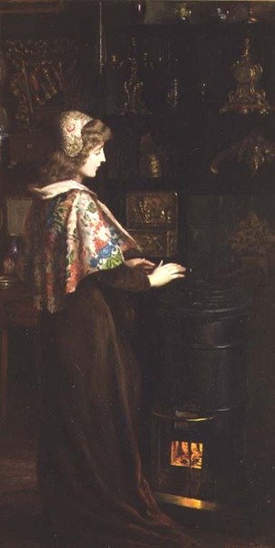 Alla stufa dello studio da Herbert Sidney