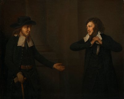 Shylock e Tubal da "Il mercante di Venezia" da Herbert Stoppelaer